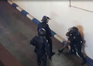 Dos detenidos en una manifestación en Valencia contra la sentencia del ‘procés’