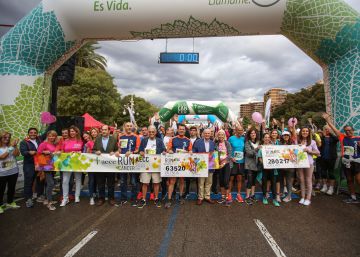La carrera Valencia contra el cáncer bate su récord en participantes y recaudación