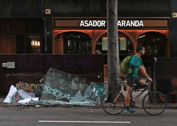 Comercios y hosteleros sufren una caída de ventas por los disturbios