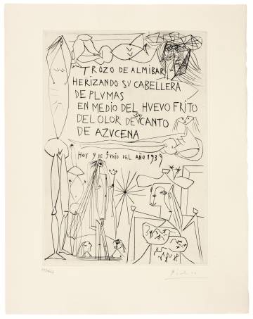 'Tros d'almívar', de Picasso (1939).