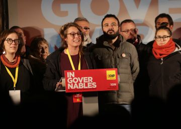 La CUP irrumpe en el Congreso con dos escaños por Barcelona