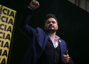 Rufián promete plantar cara a Vox: “Nos tendréis enfrente”