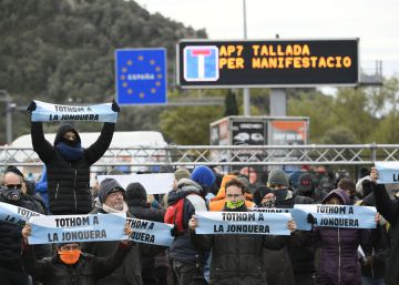 La Guardia Civil cita a declarar a una decena de personas por los cortes de la AP-7 en la Jonquera