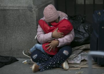 Niños en la calle en Madrid y 479 camas libres
