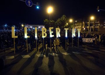 Los Mossos impiden por primera vez el corte de tráfico en la Meridiana tras 39 días