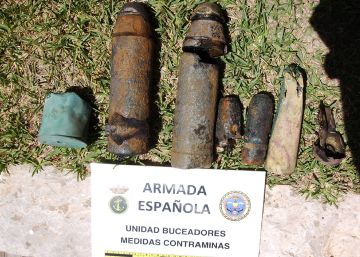 A la caça de bombes sota l’aigua