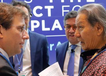 Mario Agreda, el líder indígena que ha reprochado a Almeida que prefiera Notre Dame al Amazonas