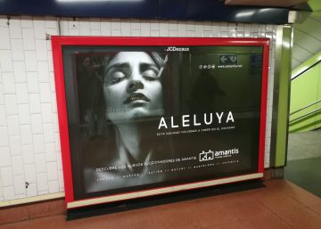 El problema de juntar orgasmo femenino y Navidad en Metro de Madrid