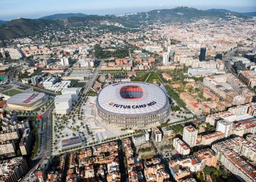 Barcelona da luz verde a la reurbanización del Camp Nou