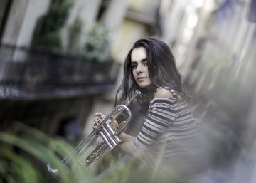 Andrea Motis, torbellino
de voz y trompeta Andrea Motis, torbellino
de voz y trompeta