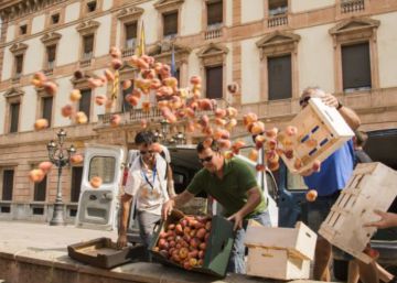 Los bajos precios de la fruta bloquean el convenio del campo