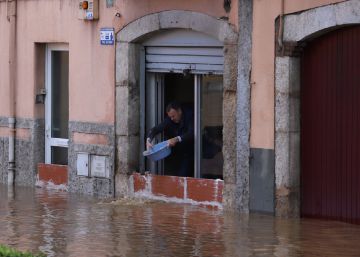 El Ter inunda diferents zones de Girona