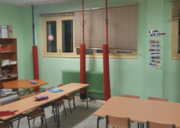 Alarma entre las familias de un colegio apuntalado en Lugo