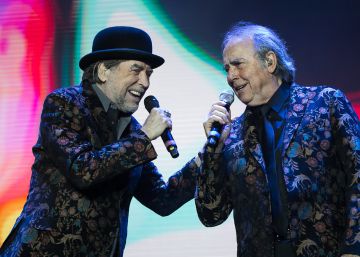 Serrat i Sabina omplen el Sant Jordi d’emoció i conya