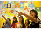 Las pinturas de los niños también son arte