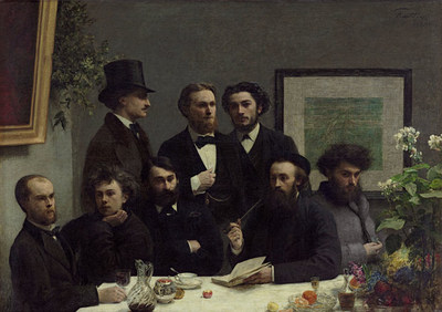 FOTOGALERIA: Un rincón de la mesa,1878