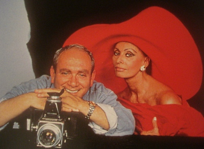 FOTOGALERIA: El fotógrafo Angelo Frontoni con Sofía Loren