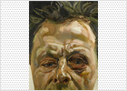 A la venta un autorretrato de Lucian Freud, con ojo amoratado