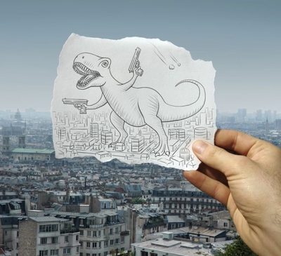 FOTOGALERIA: A lo Godzilla