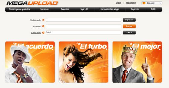 El FBI cierra la web de descargas Megaupload y detiene a sus dueños