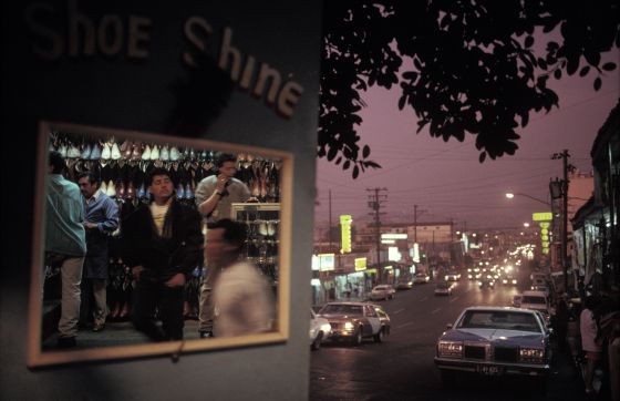 Imagen de la ciudad de Tijuana, México, tomada en 1991.