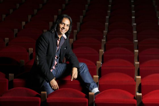 Farruquito posa en el teatro Compac de Madrid.
