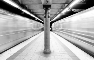 El metro de Nueva York.