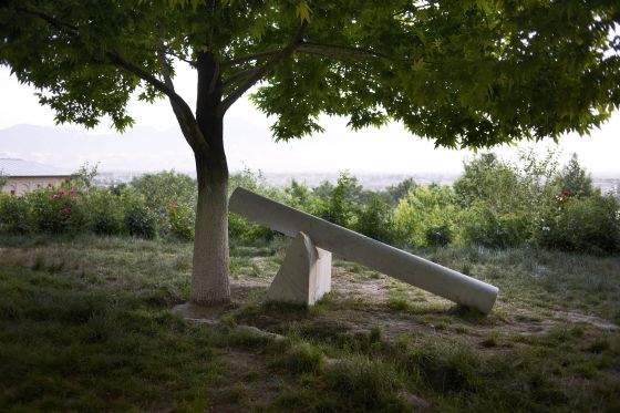 Escultura de Giuseppe Penone, una de las piezas de la muestra dOCUMENTA (13).
