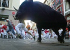 Encierro rápido y limpio con los toros de Juan Pedro Domecq
