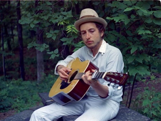 El cantante y compositor Bob Dylan.