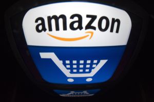 Símbolo de la cesta de Amazon.