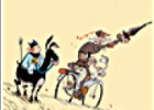 ‘Don Quijote’ y Dulcinea contra un parque eólico ‘Don Quijote’ y Dulcinea contra un parque eólico