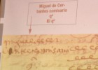 Descobertos em Sevilha quatro textos inéditos sobre Cervantes