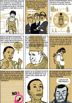 Cómic de Miguel Gallardo para 'Viñetas de vida'.