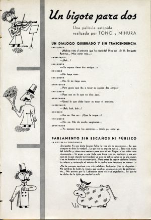 Guía de 'Un bigote para dos'.