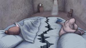 Fotograma de Cheatin', de Bill Plympton.