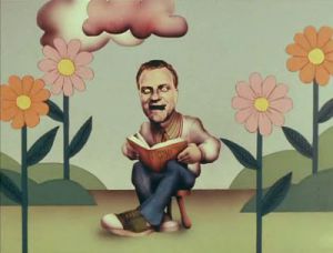 Fotograma de una animación de Terry Gilliam para los Monty Python.