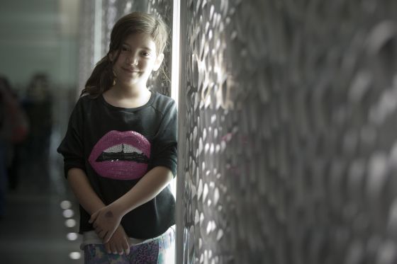 Julia Ortuño, una de las tres ganadoras del concurso Pequeño Gran Escritor.