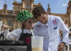 Los concursantes de ‘MasterChef junior’, con David Bisbal