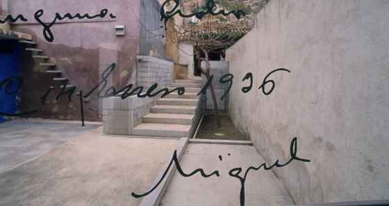 Casa natal de Miguel Hernández en Orihuela (Alicante).