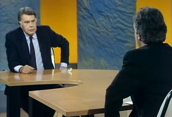 Felipe González e Iñaki Gabilondo, durante la entrevista.