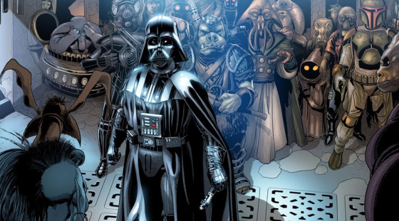 Pàgina de Salvador Larroca per a 'Darth Vader'.