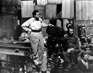 Orson Welles, en el rodaje de 'Ciudadano Kane'.