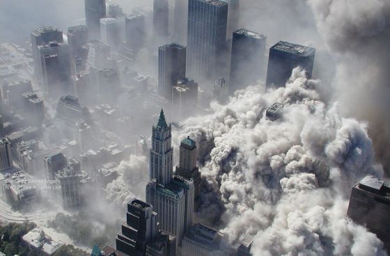 Destrucción del WTC en el 11-S.