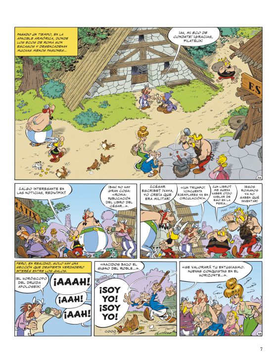 Astérix y Obélix en la época de Twitter