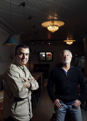 Lorenzo Silva y Adolfo Fernández.