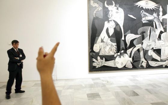 El 'Guernica', de Picasso, en el Museo Reina Sofía