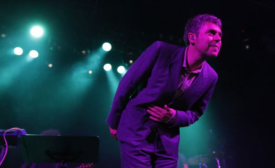 Iván Ferreiro en un concierto