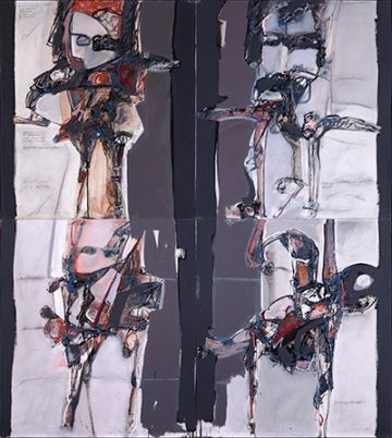 'Victimario', 1965. Obra de José Luis Fajardo. 'Victimario', 1965. Obra de José Luis Fajardo.