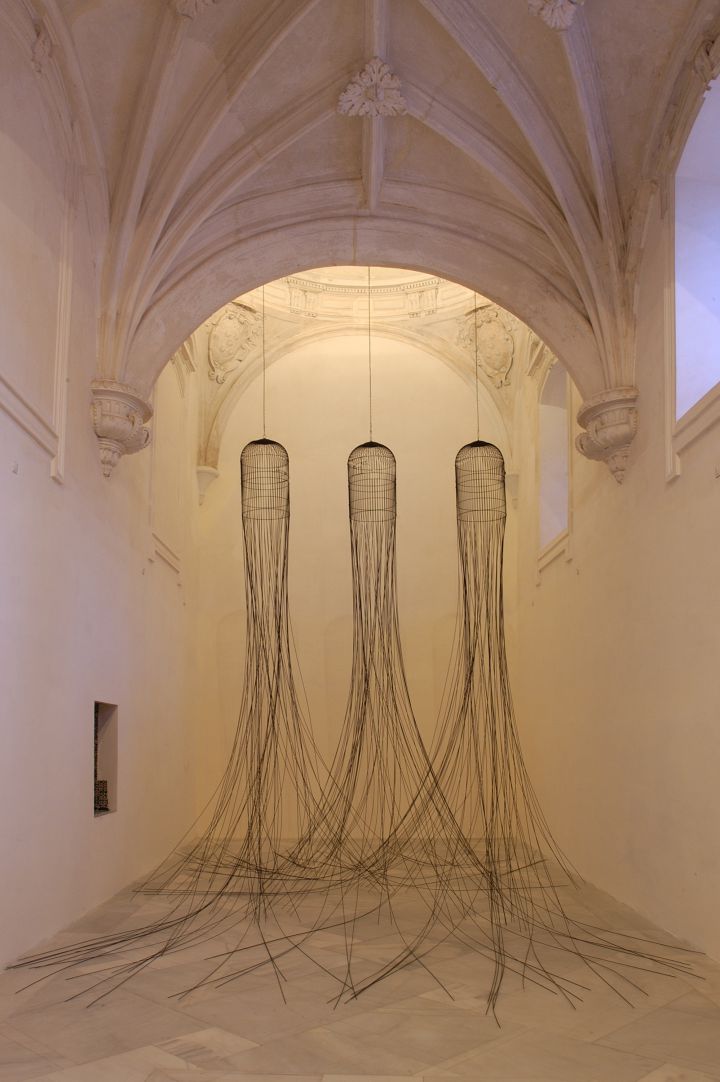 'Sin título (Tres Jaulas)', de Pepé Espaliu 'Sin título (Tres Jaulas)', de Pepé Espaliu